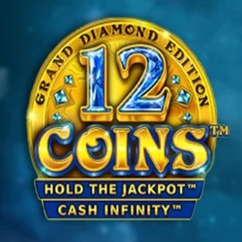 12 Coins Grand Diamond Edition by Wazdan, showcased at roulettino-casino.eu – game logo