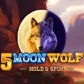 5 Moon Wolf slot icon by Apparat Gaming, available at Roulettino Casino