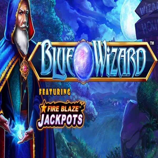 Blue Wizard Fire Blaze Jackpots – slot by Rarestone Gaming, featured at roulettino-casino.eu