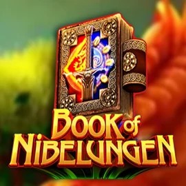 Book of Nibelungen slot logo by Swintt at Roulettino Casino