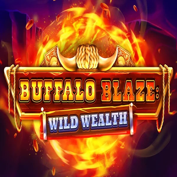 Buffalo Blaze Wild Wealth online game logo by OctoPlay on roulettino-casino.eu