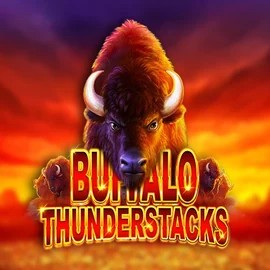Buffalo Thunderstacks slot logo by Amatic Industries at Roulettino Casino