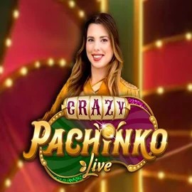 Official Live Casino logo: Crazy Pachinko by Evolution at Roulettino Casino
