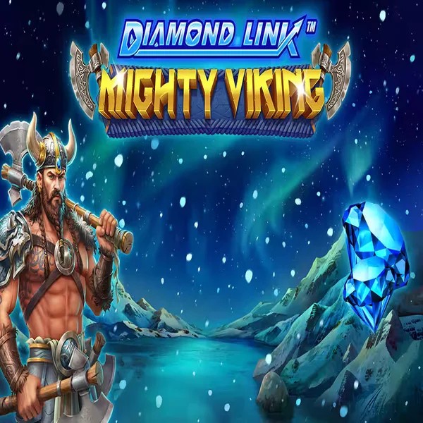 Diamond Link Mighty Viking casino game by Greentube – featured logo at Roulettino Casino