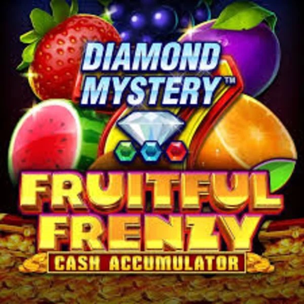 Diamond Mystery Fruitful Frenzy Cash Accumulator slot visual from Greentube available on roulettino-casino.eu