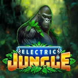 Electric Jungle slot logo by Atomic Slot Lab at Roulettino Casino