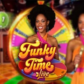Funky Time by Evolution, showcased at roulettino-casino.eu – game logo