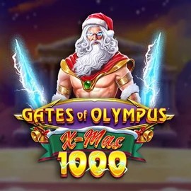 Slots logo of Gates of Olympus Xmas 1000 from Pragmatic Play at Roulettino Casino