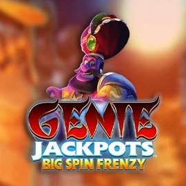 Genie Jackpots: Big Spin Frenzy by Blueprint Gaming, showcased at roulettino-casino.eu – game logo