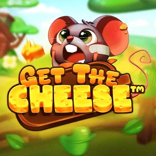 Get The Cheese slot logo by Hacksaw Gaming at Roulettino Casino