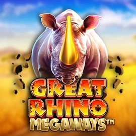 Great Rhino Megaways by Pragmatic Play, showcased at roulettino-casino.eu – game logo