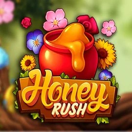 Honey Rush slot logo by Play'n GO at Roulettino Casino