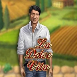 Slots logo of La Dolce Vita from Gamomat at Roulettino Casino