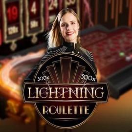 Lightning Roulette logo by Evolution Roulettino Casino