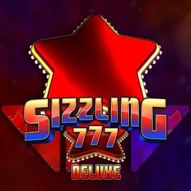 Sizzling 777 Deluxe slot logo by Wazdan at Roulettino Casino