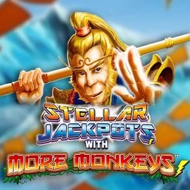 Try Stellar Jackpots with More Monkeys slot by Lightning Box Game on roulettino-casino.eu – logo image