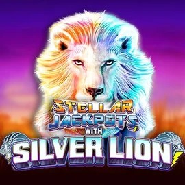 Stellar Jackpots with Silver Lion logo – Jackpots by Lightning Box Game at Roulettino Casino