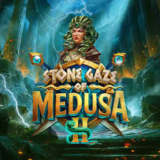 Stone Gaze of Medusa 2 logo by Stakelogic at Roulettino Casino