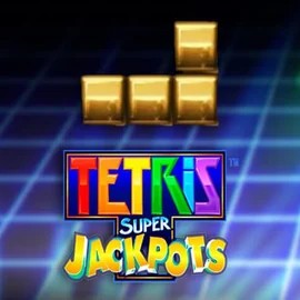 Tetris Super Jackpots slot visual from WMS available on roulettino-casino.eu