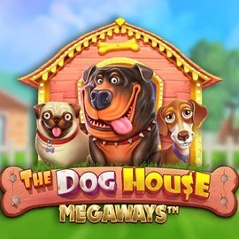 The Dog House Megaways logo by Pragmatic Play at Roulettino Casino