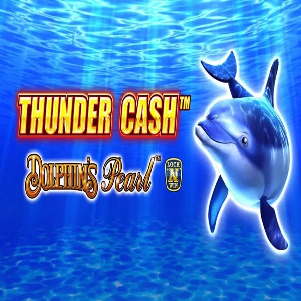 Thunder Cash Dolphins Pearl logo by Novomatic at Roulettino Casino