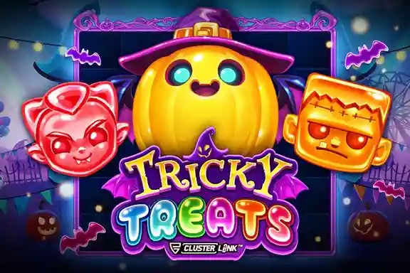 Tricky Treats logo – Slots by Push Gaming at Roulettino Casino